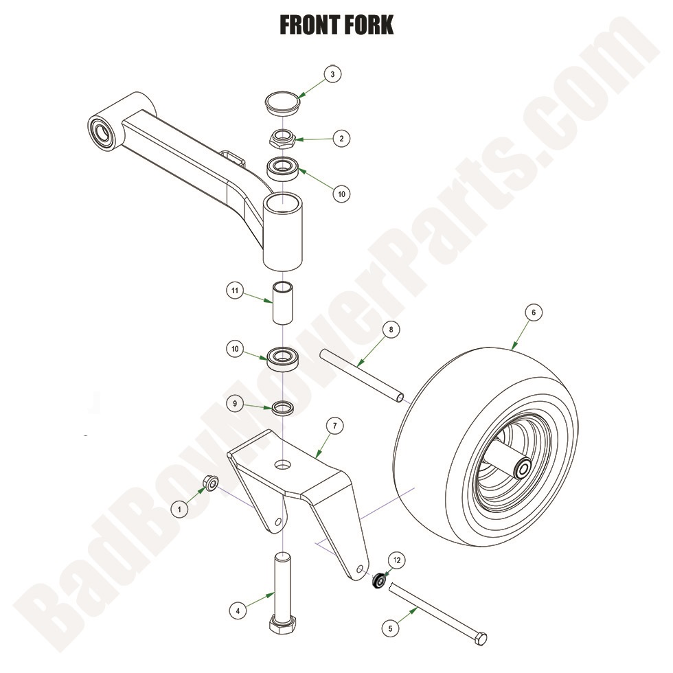 2024 ZT Elite - Front Forks